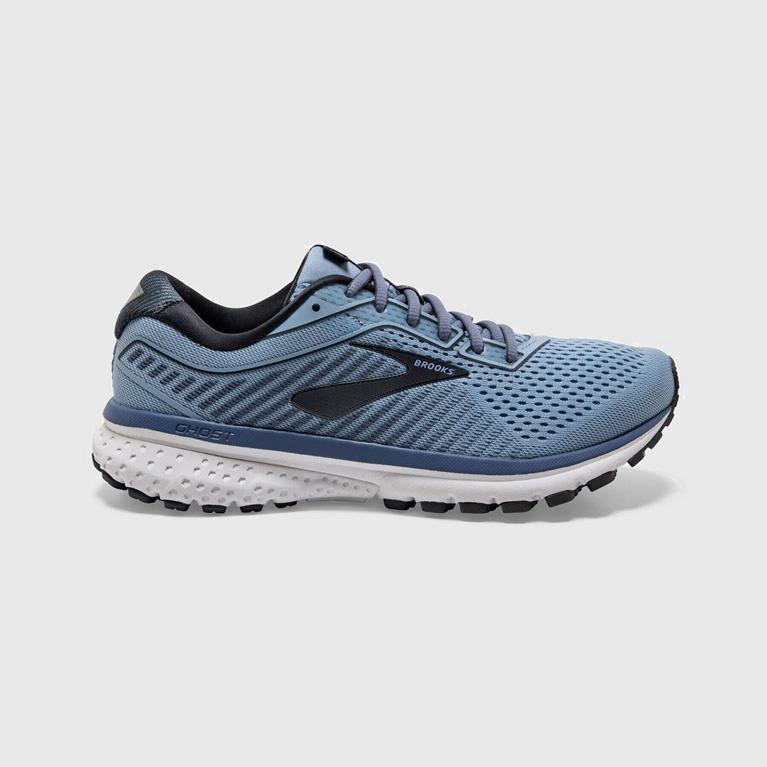 Brooks Ghost 12 Israel - Women's Road Running Shoes - Blue (45018-PWRD)